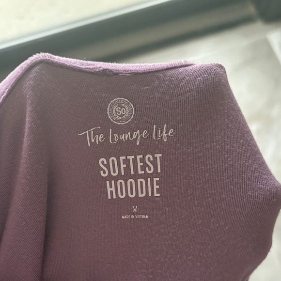 SO Purple Hoodie Sweatshirt - Picture 4 of 4